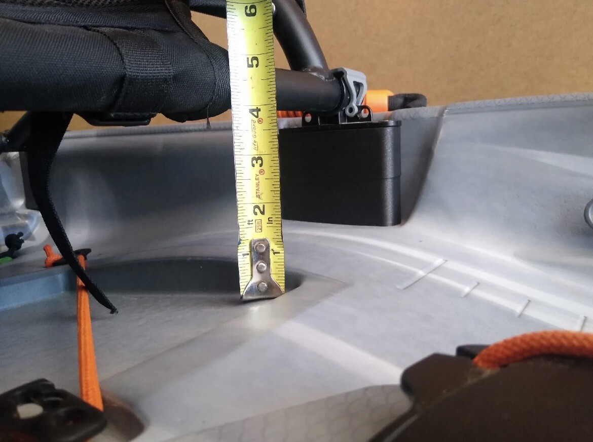 3 INCH Seat Risers for Lifetime Tamarack Pro, Kenai Pro & Teton Angler Kayaks