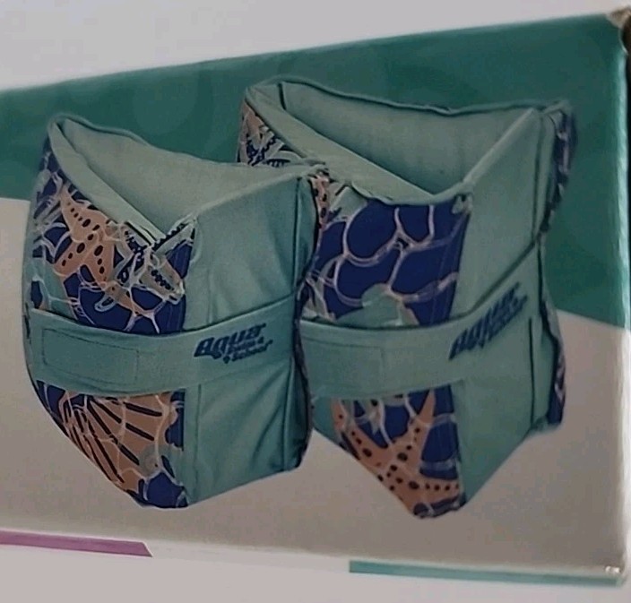 Aqua Swim School Level3 Refine Swim Skills Fabric Arm Floats 6-8 Years 50-80 Lbs