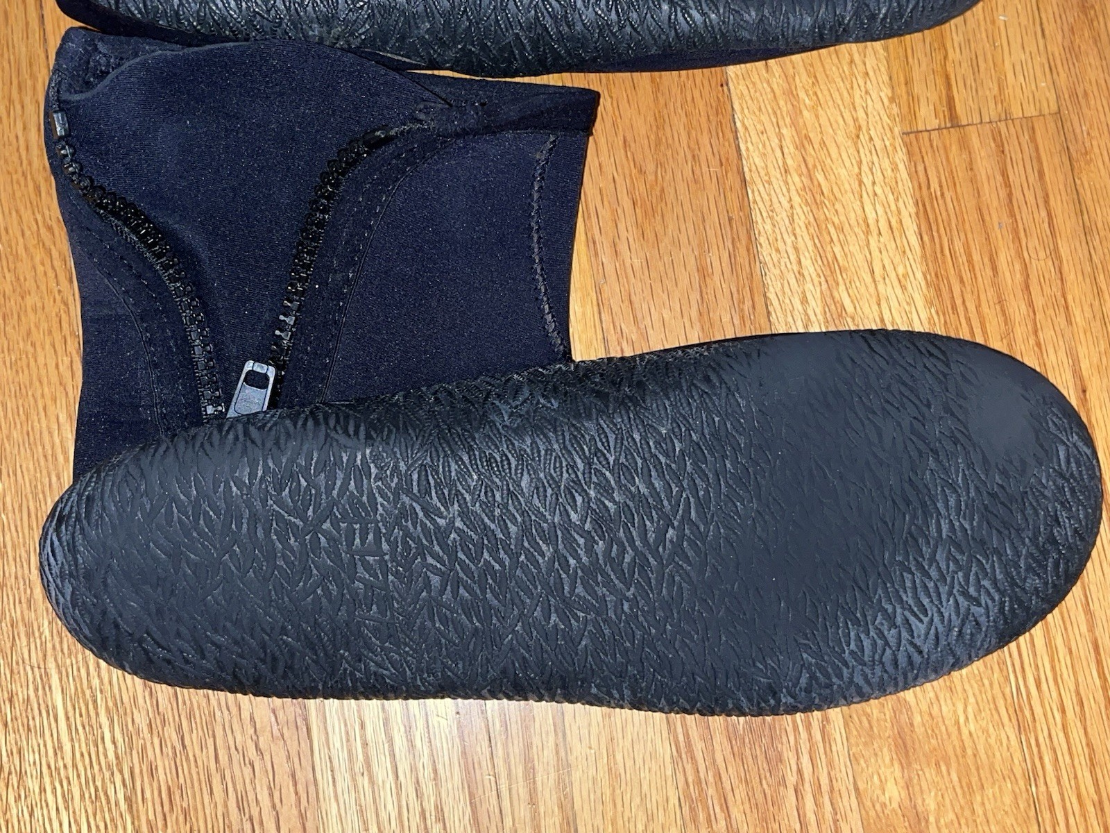 Deep See Mens Black Zip Up Scuba Shoes Boots Swimming Diving Sea Size 16 Big