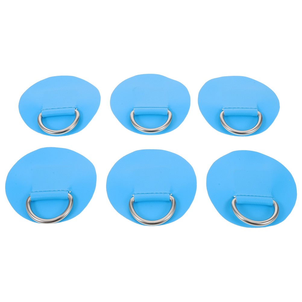 6 Pcs Kayaking Elastic Ring Paddle Board Patch Kit Fishing Accessories