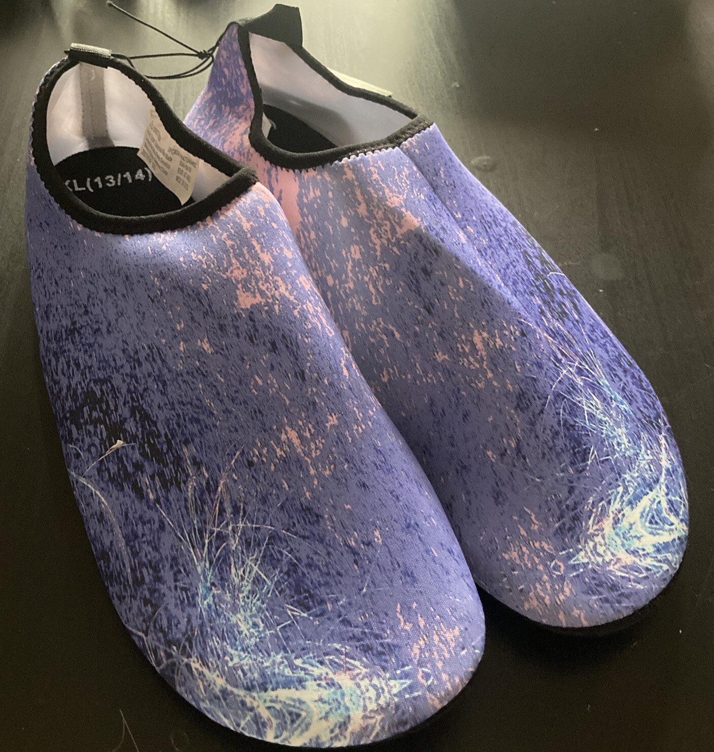 Ozark Trail Flexible Water Lake Shoes, Unisex XL Size 13-14, Purple NWT