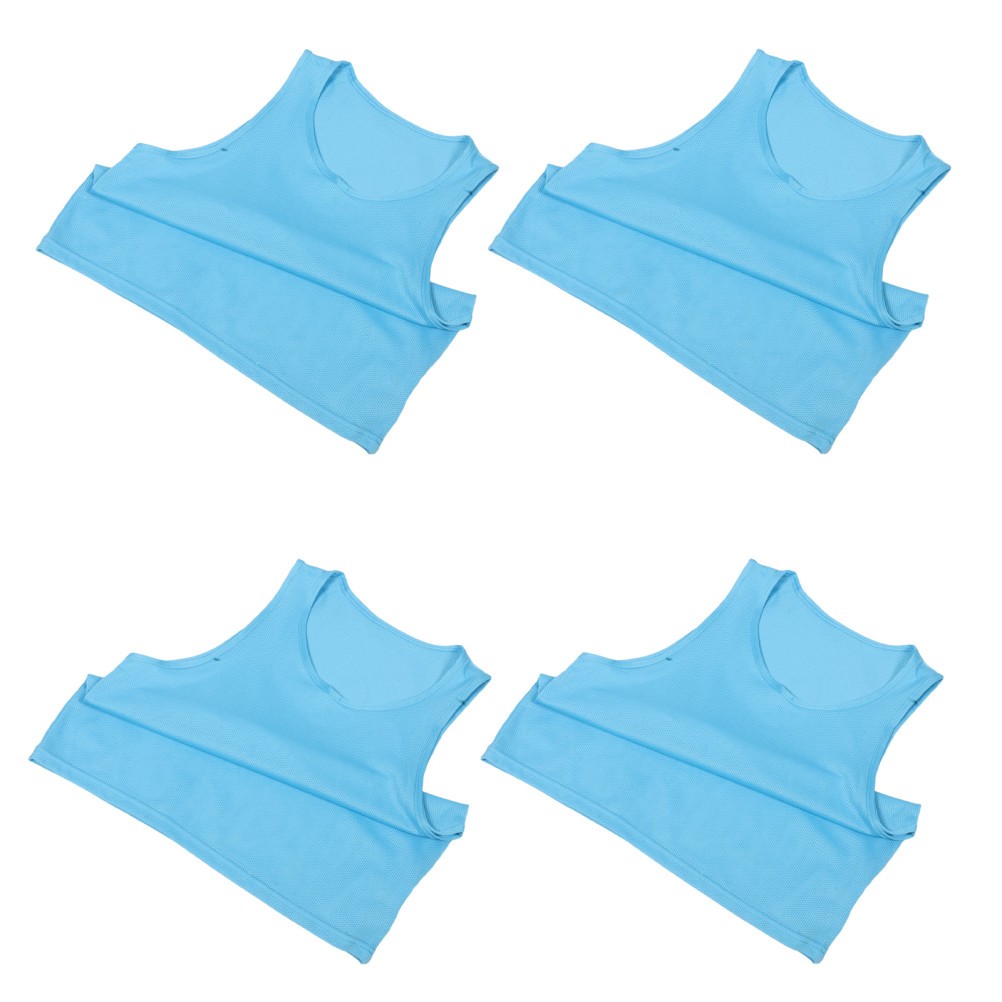 4 Pcs Youth Sports Vests Soccer Practice Equipment Small Game for Kids