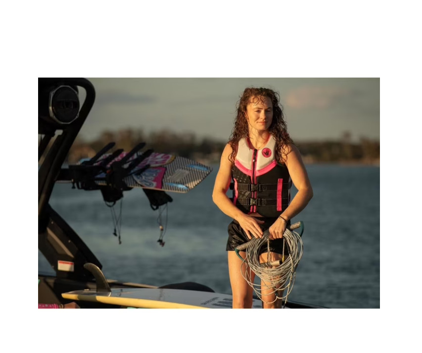 Body Glove Women’s Adult Neoprene PFD Life Jacket and Vest, Dual Size Pink