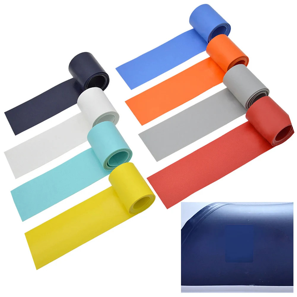 1 Roll 100x5cm Inflatable Boat PVC Patch PVC Repair Patch Kit For Kayak