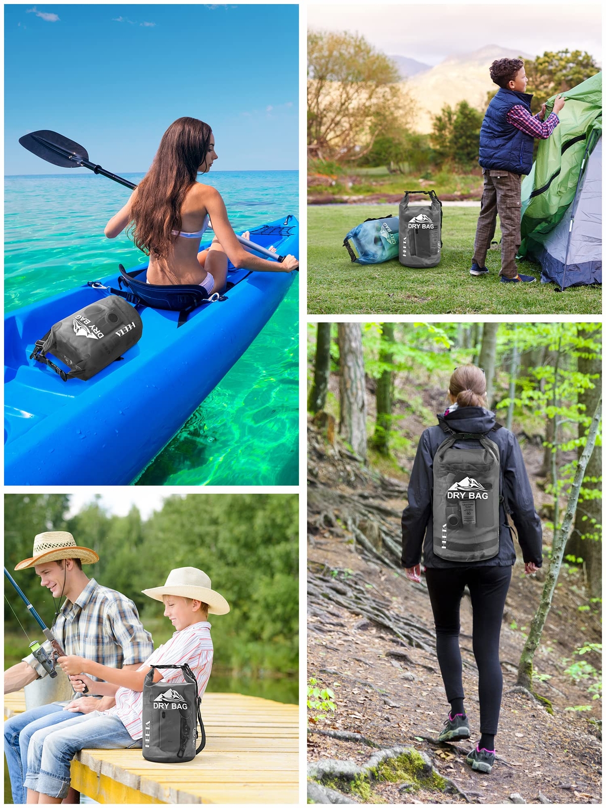Affordable Dry Storage Bag for Kayaking, Rafting & Beach Travel