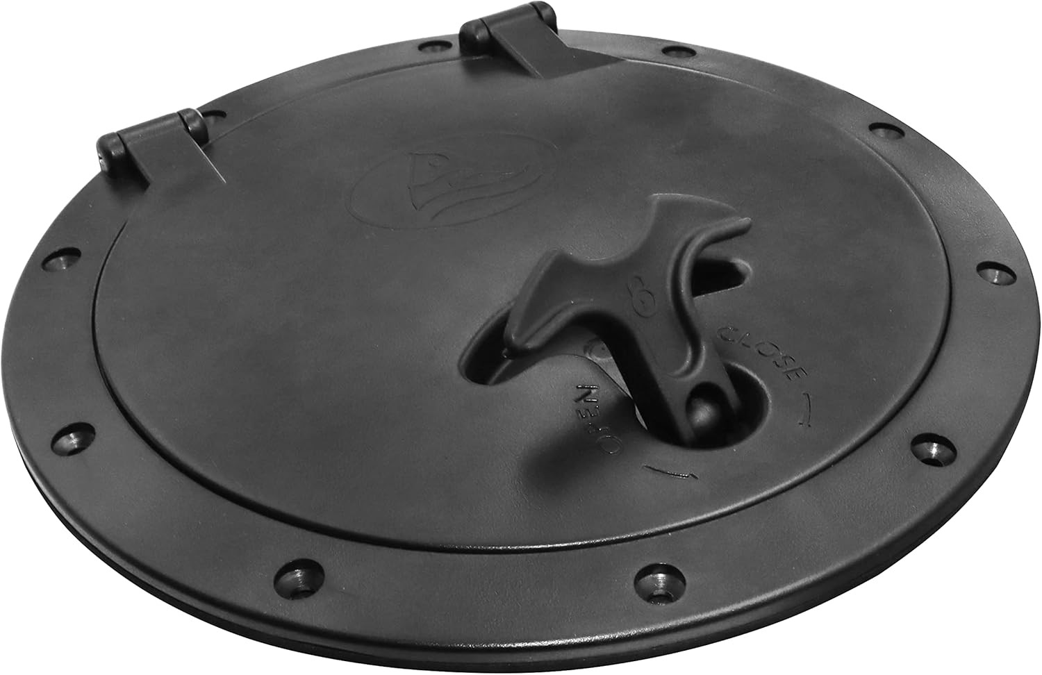 8” Black Deck Deck Hatch with Storage Bag Plate Kit for Kayak Boating Fishing R