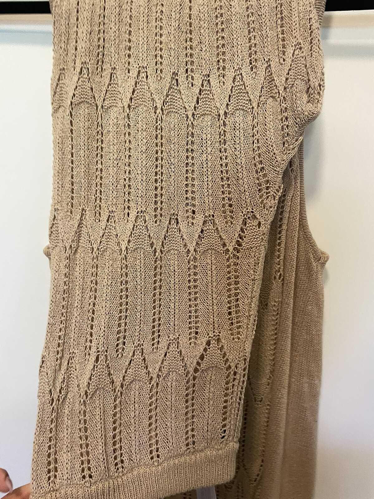 EUC Zara Rustic knitted outfit tank top & pants SZ M $148