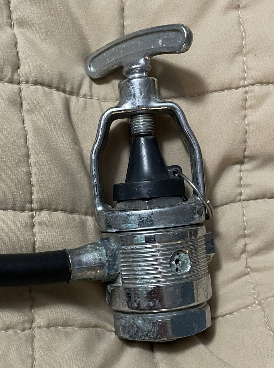 Vintage 1960’s N.E. Divers Scuba Diving Regulator Scuba Star Chrome (RARE)