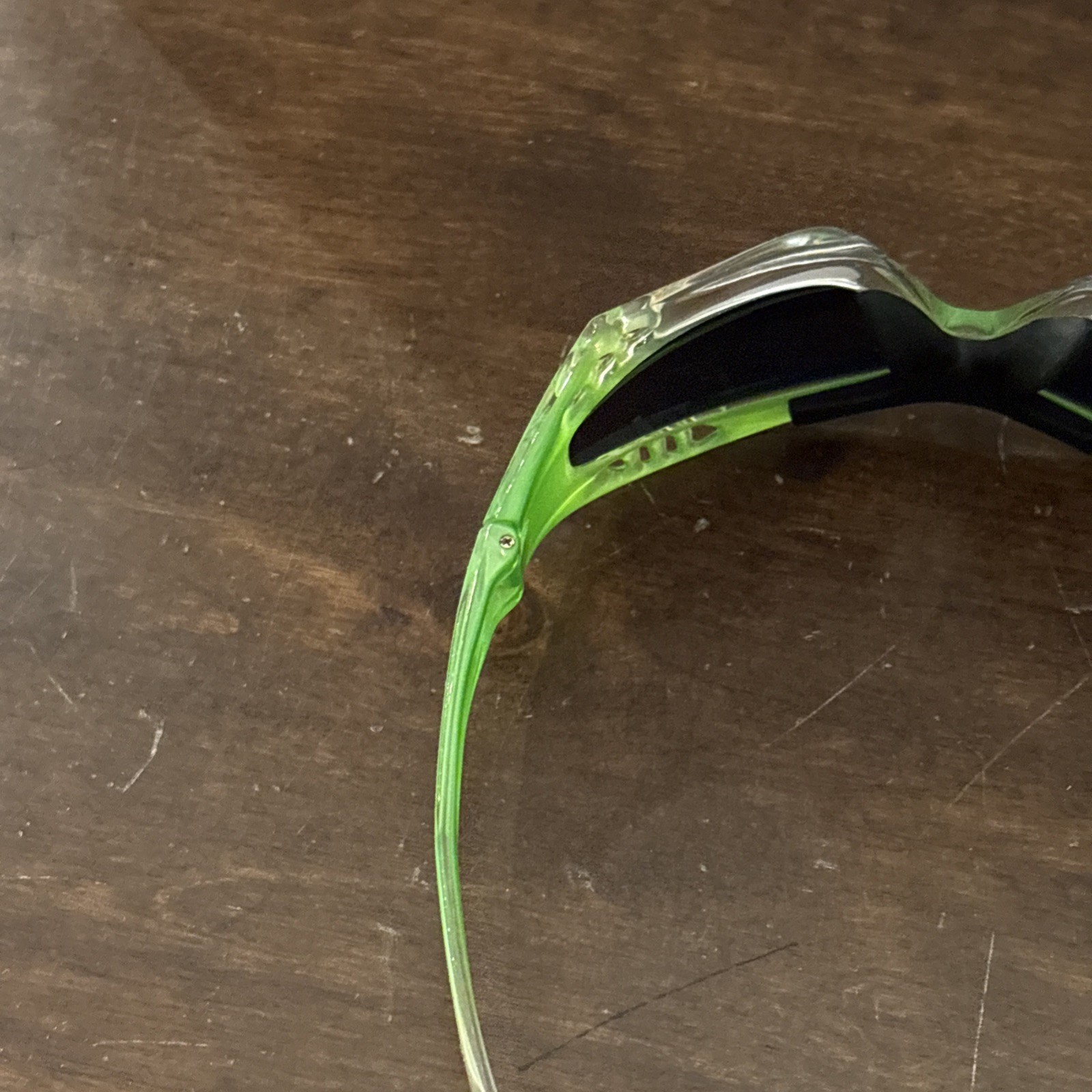 Pro Goggles Green Fade Frame/Revo Lens Sunglasses PWC Jetski With Case