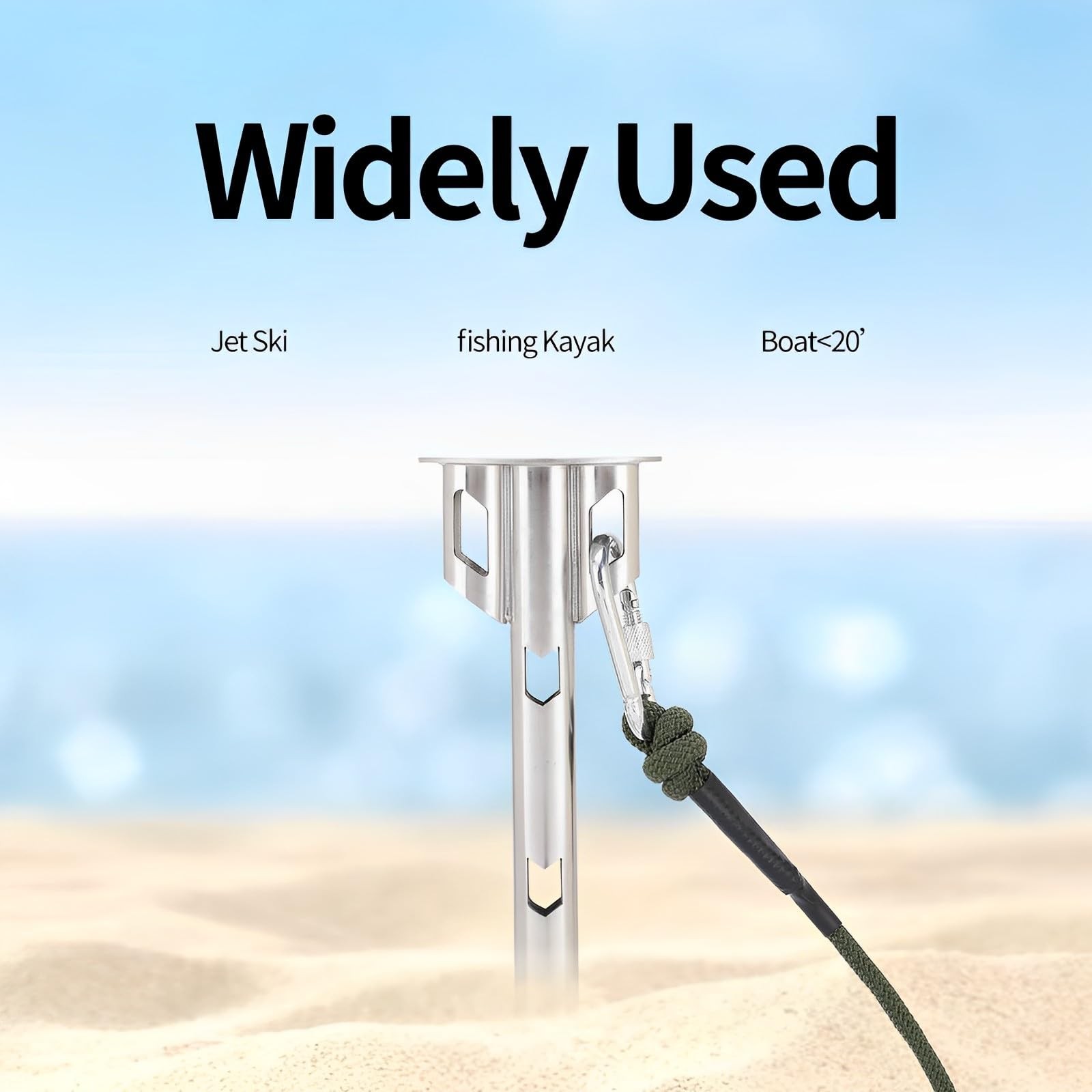 Boat Anchor/Kayak Anchor/Jet Ski Anchor/Shallow Water Sand Anchor Hollow Desi…