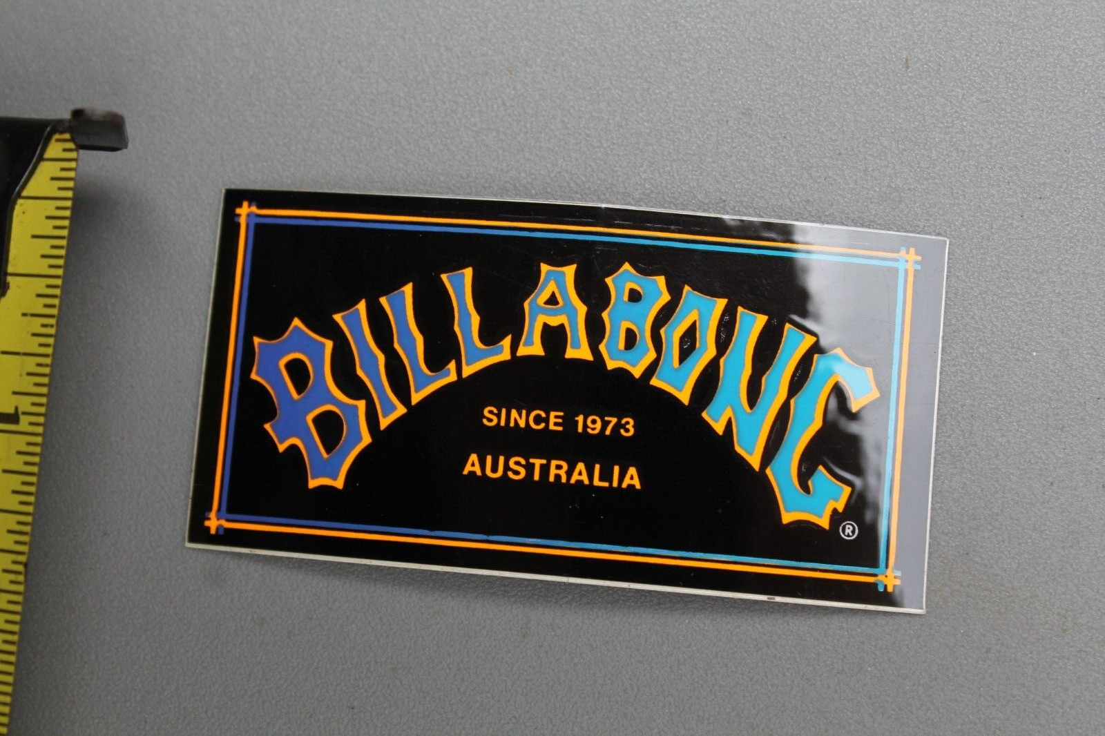 Billabong Surfboards Purple Neon Orange Green OG 80’s B8 Vintage Surfing STICKER