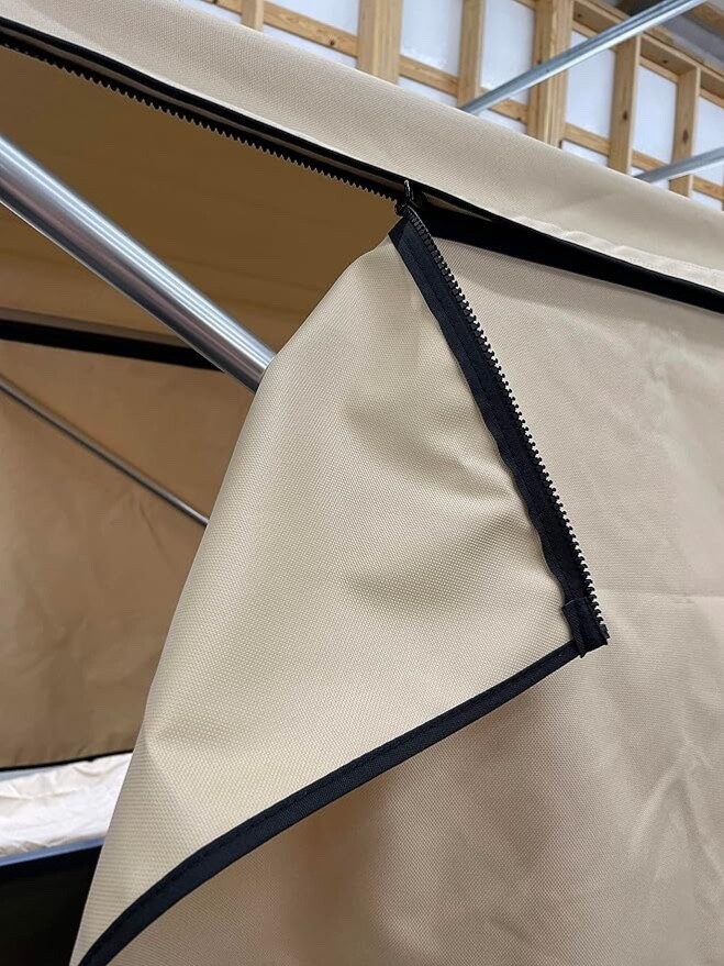 CRO 3’x5’ Kayak/Canoe Sun Shade Canopy Bimini Conestoga Wagon w/ Side Curtains