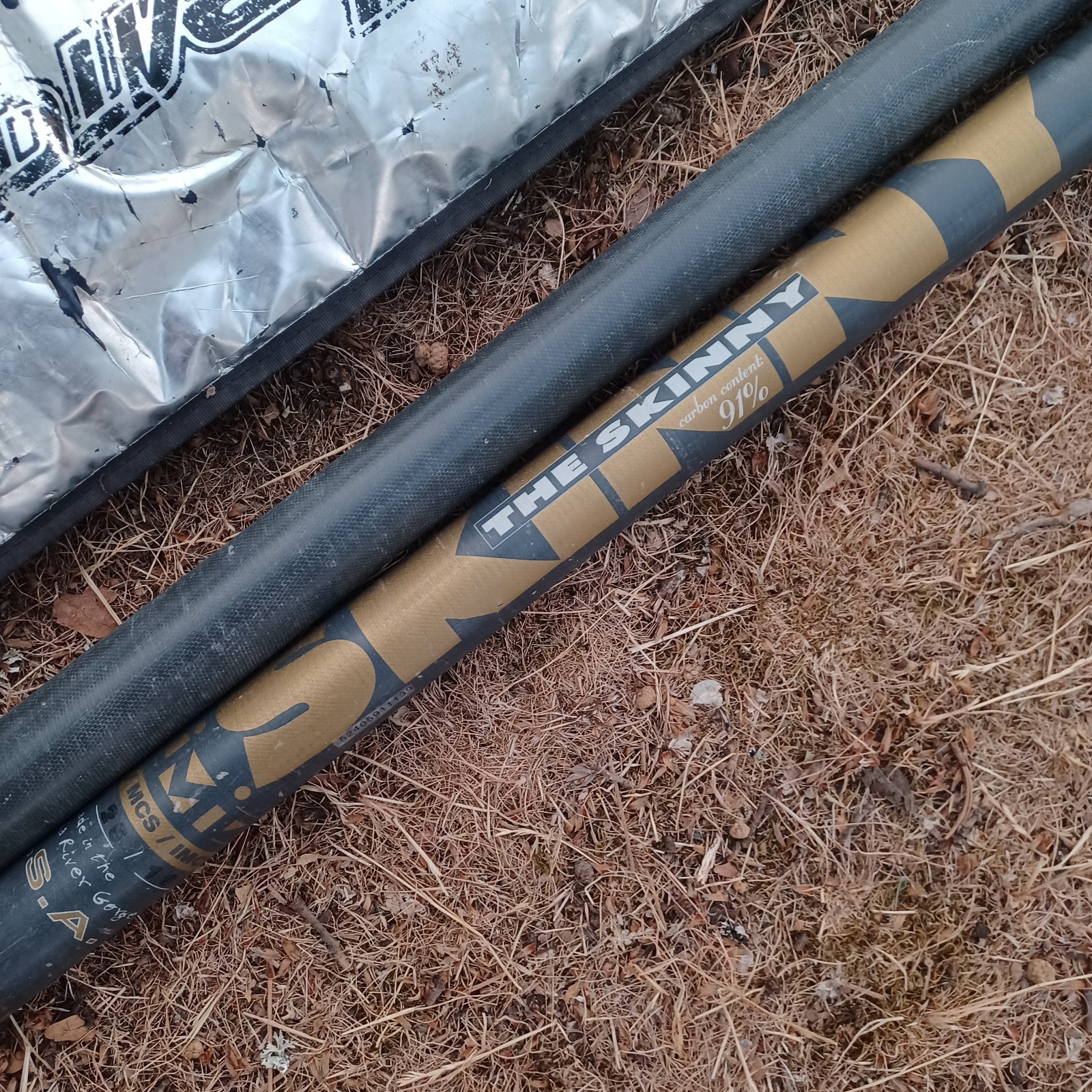 NoLimitz 400cm skinny/reduced diameter windsurfing MAST 91% carbon