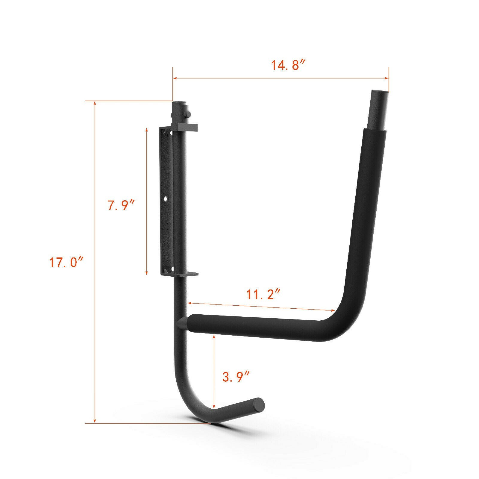 2 PCS Folding Kayak Storage Wall Mount Hanger Rack for Canoe Paddle Kayak Hook10