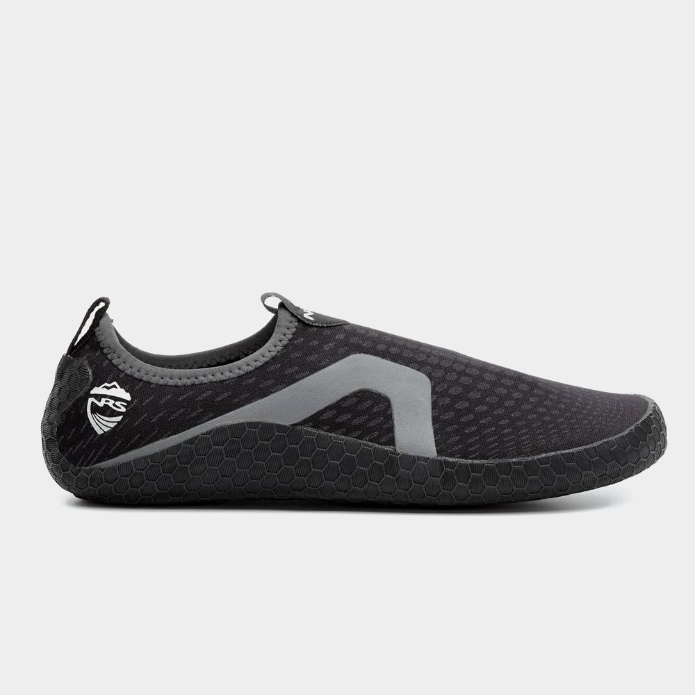 NRS Men’s Size 13 Arroyo Neoprene Wet Shoe Water Shoes Black & Gray NWOT