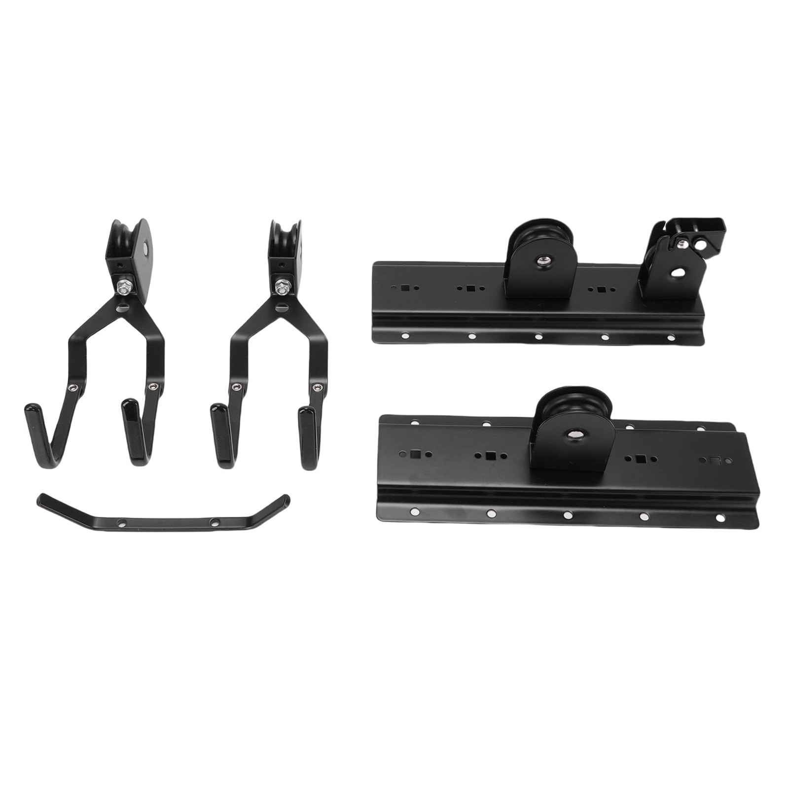 Cargo Box Storage, Heavy Duty Garage Pulley Lift System with 150 Lbs Capacity…