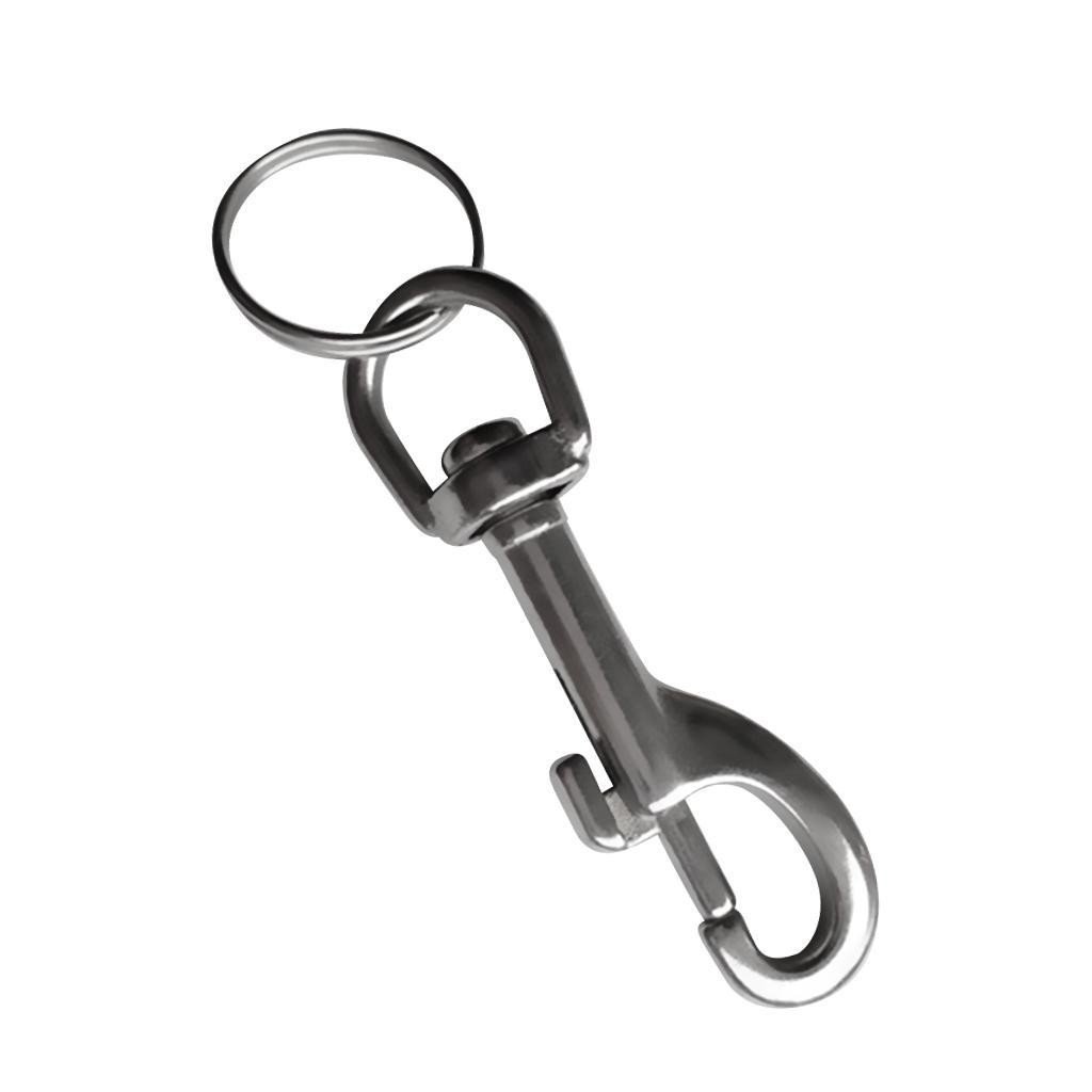 Dive Clip Snap, Single End Hook Keychain for Saltwater Use, Outdoor