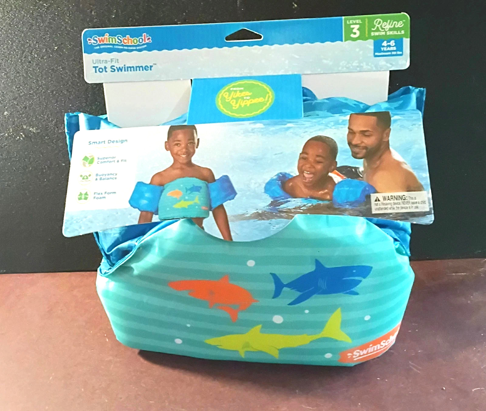 SwimSchool Ultra -Fit Tot Swimmer Level 3 (4-6 Years Old) NEW Refine Swim Skills