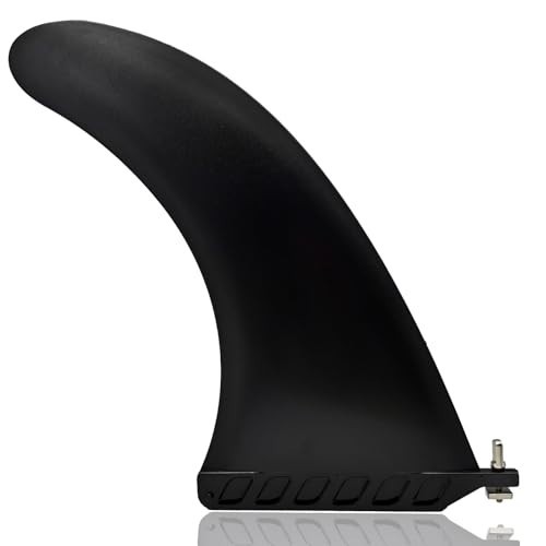 Paddle Board Fin 10 Inch Nylon Glass Reinforced No Tool Installation SUP Surf