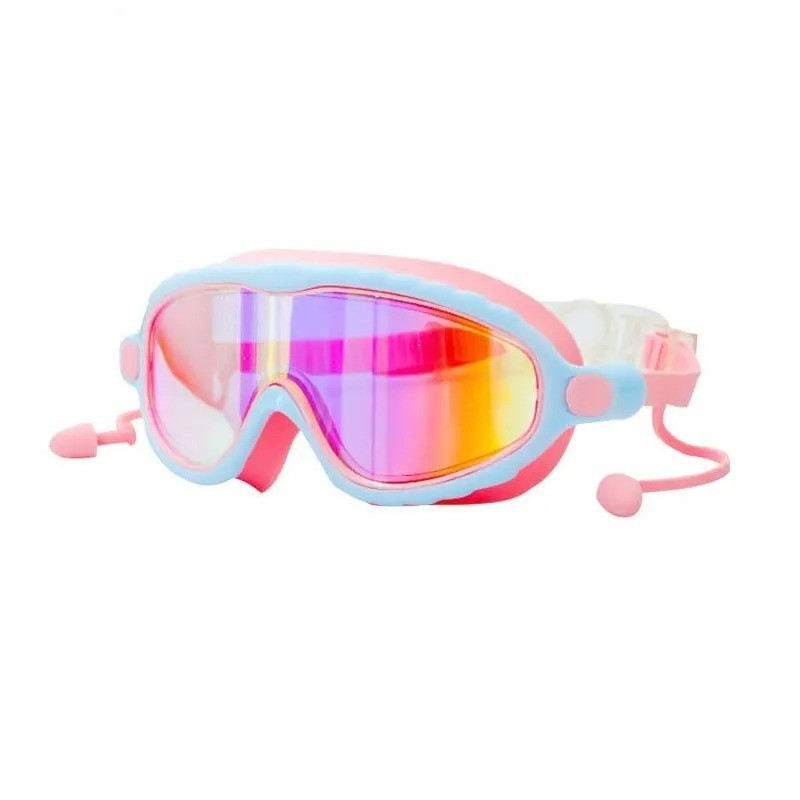 1 Pack Kids Swim Goggles for 3-15 UV Protection Anti-Fog Pool Water Swimming …