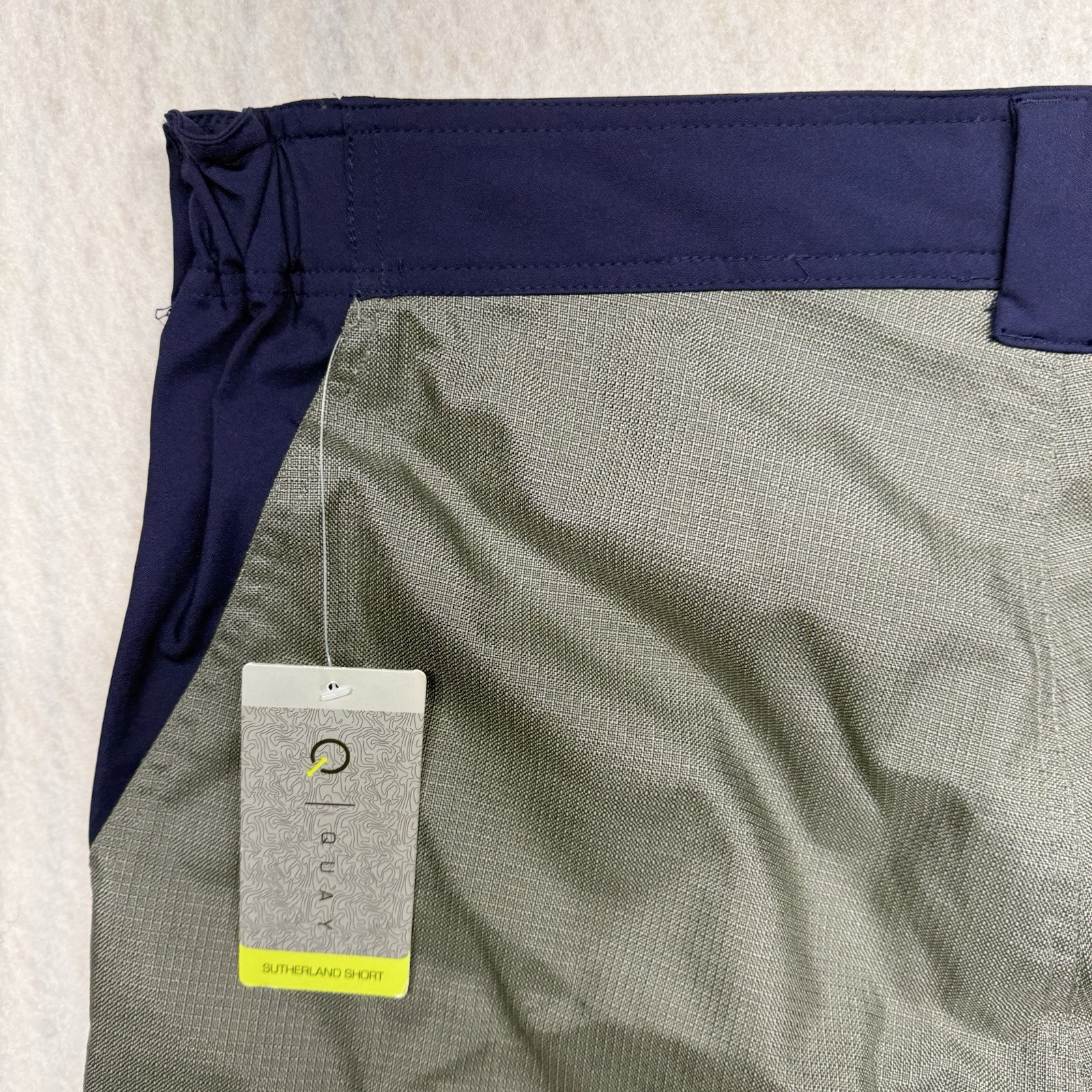 QUAY SUTHERLAND SAILING Mens Board Swim Shorts XLarge Blue Gray – New with Tags