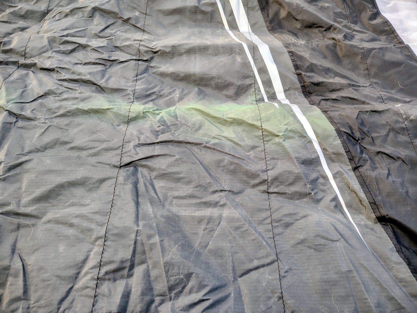 Slingshot B 8 Meter Ram Air Foil Kite 4 Line With Bar