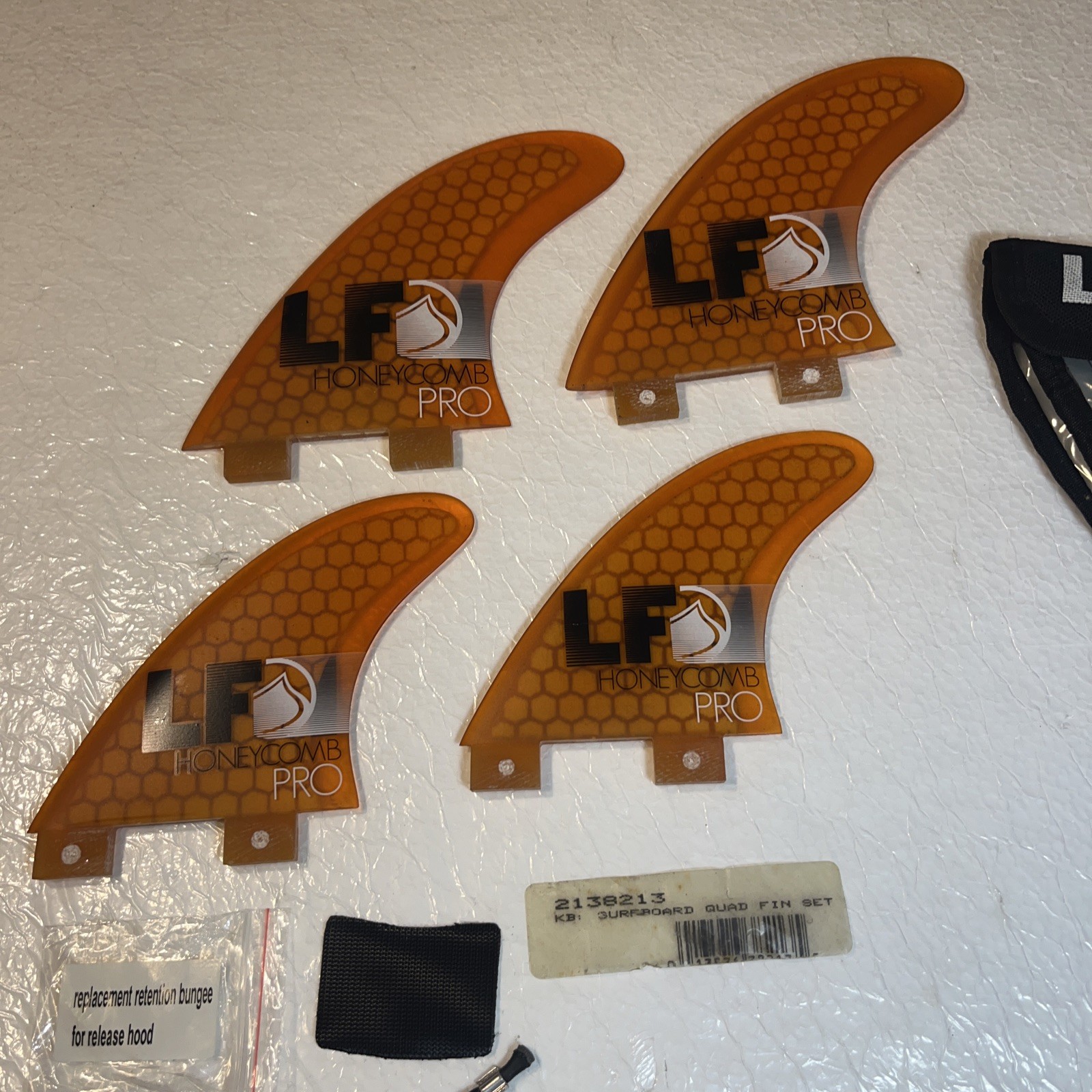 Liquid Force Honeycomb Pro surfboard fins