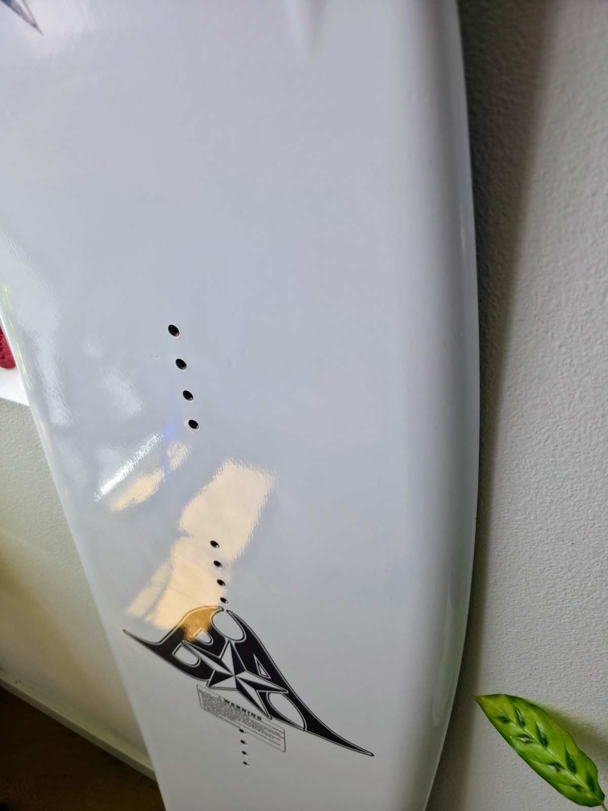 VINTAGE 1999 Bad Ass Wakeboards Garden 135 Shaped by Herbie Fletcher Drew Brophy