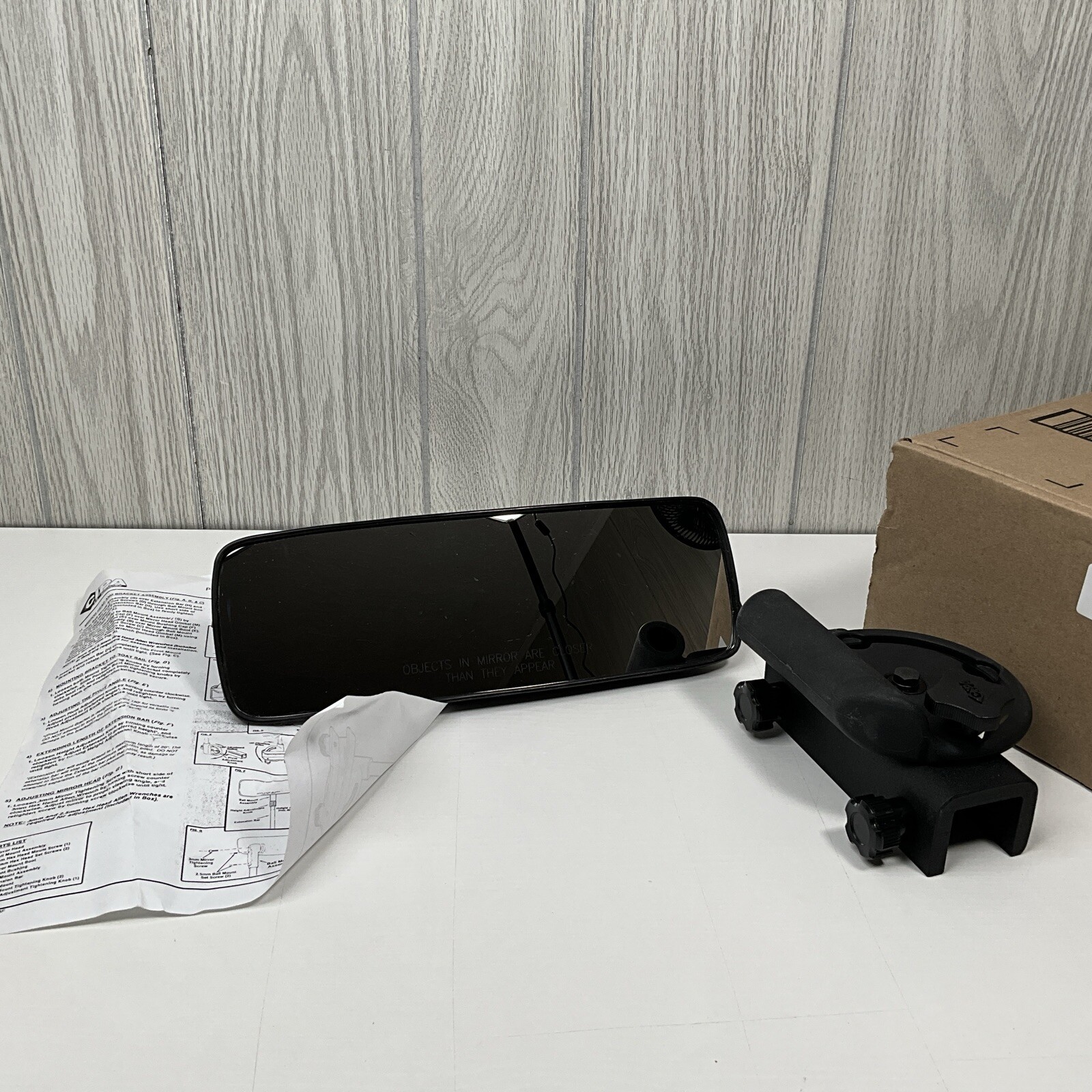 CIPA Pantoon Marine Rearview Mirror Bracket for Water Boat-Skiing – NO ARM