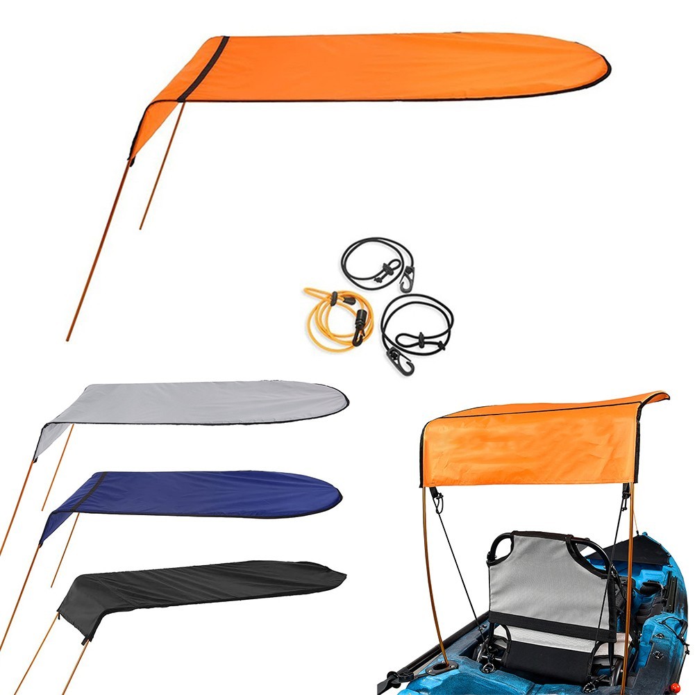 WATER RESISTANT SUN SHADE CANOPY FOR For Single PERSON For Kayak CANOE USE
