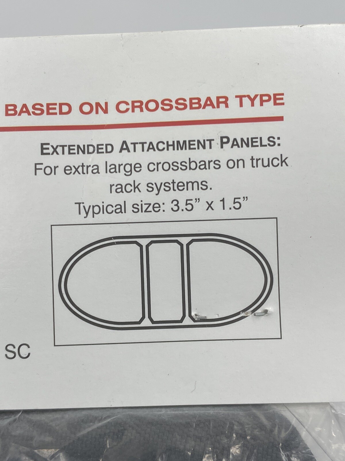 19” SUV Truck Van AERO BAR RACK PADS For Surfboard Kayak Canoe Go Bananas 2-Pack