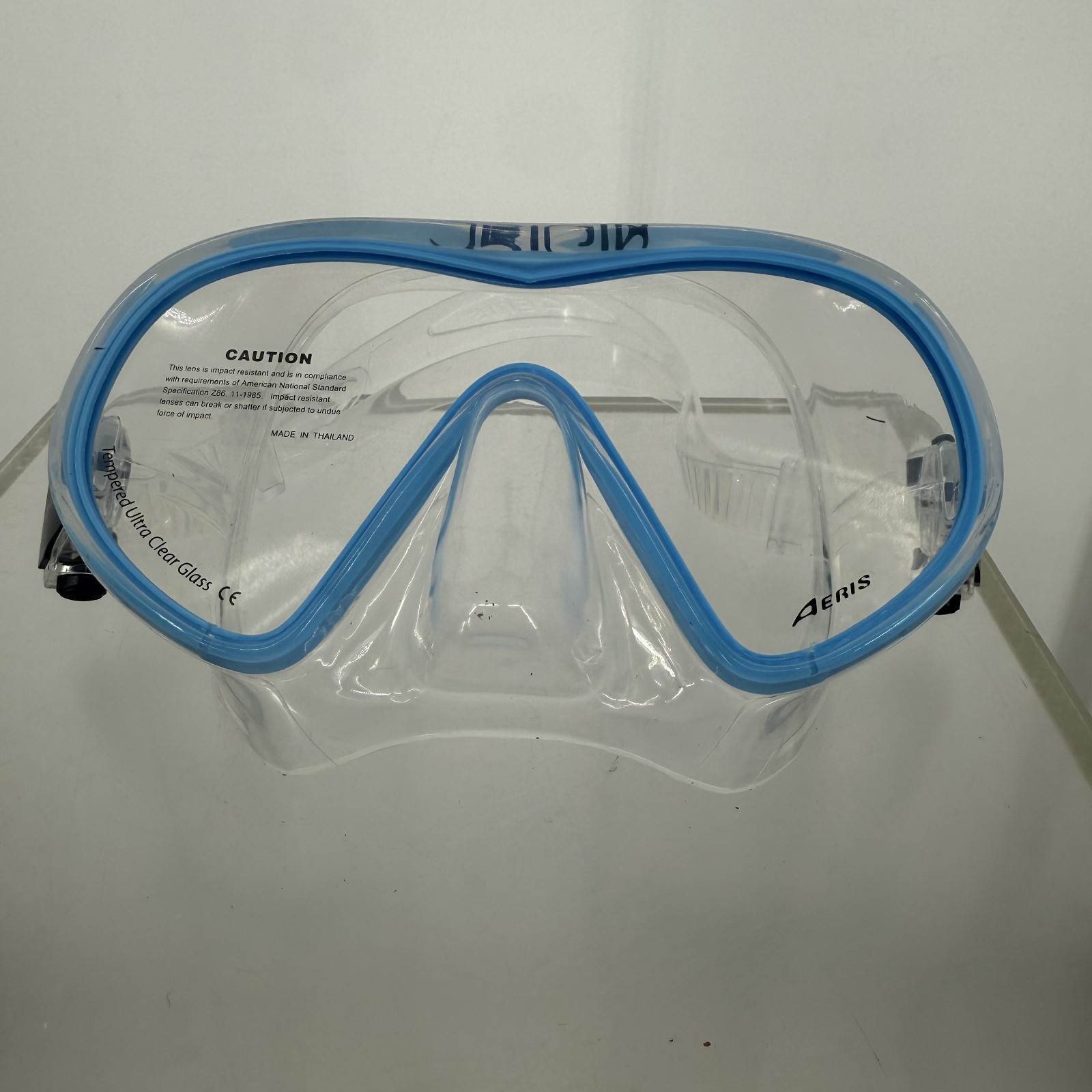 NEW Aeris Origin Scuba Diving Mask – Blue – Tempered Glass – Low Volume