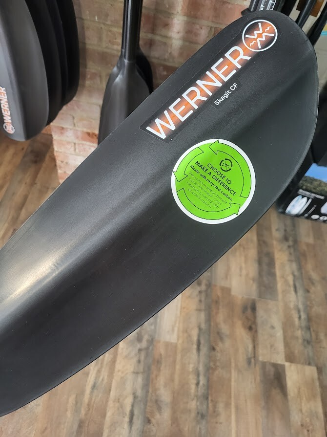 Werner Skagit 2-Piece Carbon-Reinforced Kayak Paddle 220 cm