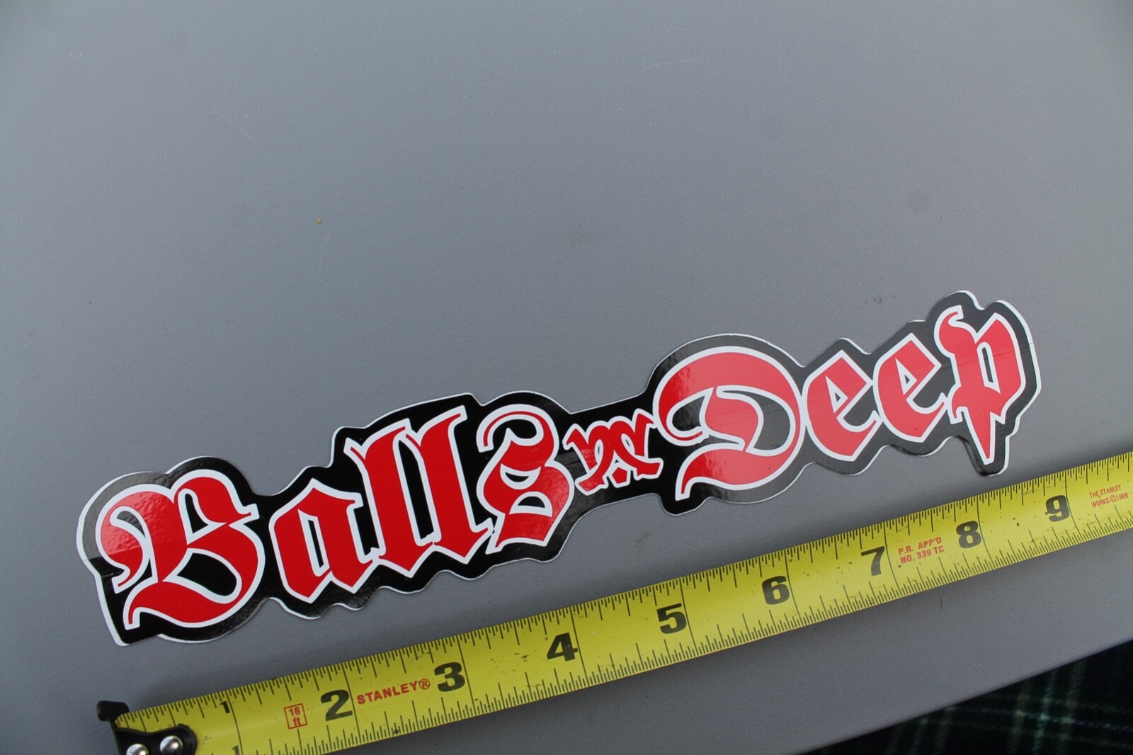 Balls Deep Boxers Punk OG BLACK FLYS Red BF1 Vintage SUNGLASSES Surfing STICKER