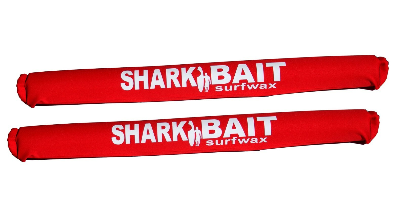 30″ SHARKBAIT AERO roof rack pads RED for 2 -3 inch bars For SUP & Surfboards
