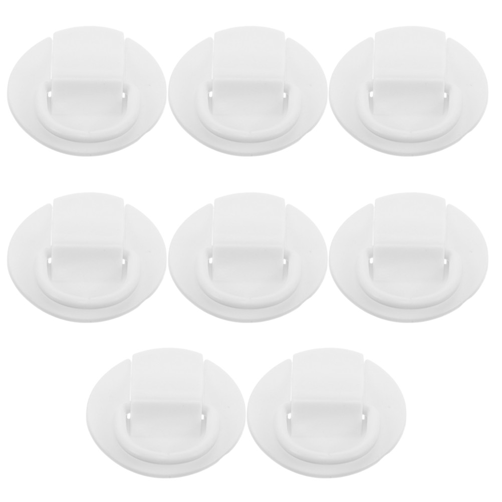 8 Pcs Paddleboard Accessories Patch Kit Kayak Elastic Rope Buckle D-ring