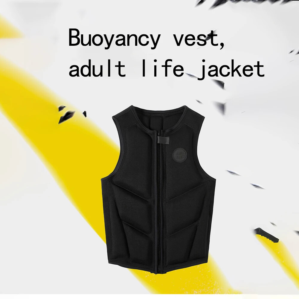 Life Jacket Kayak Adult Vest Surf Motorboats Jet Ski Fishing Vest Wakeboard Vest