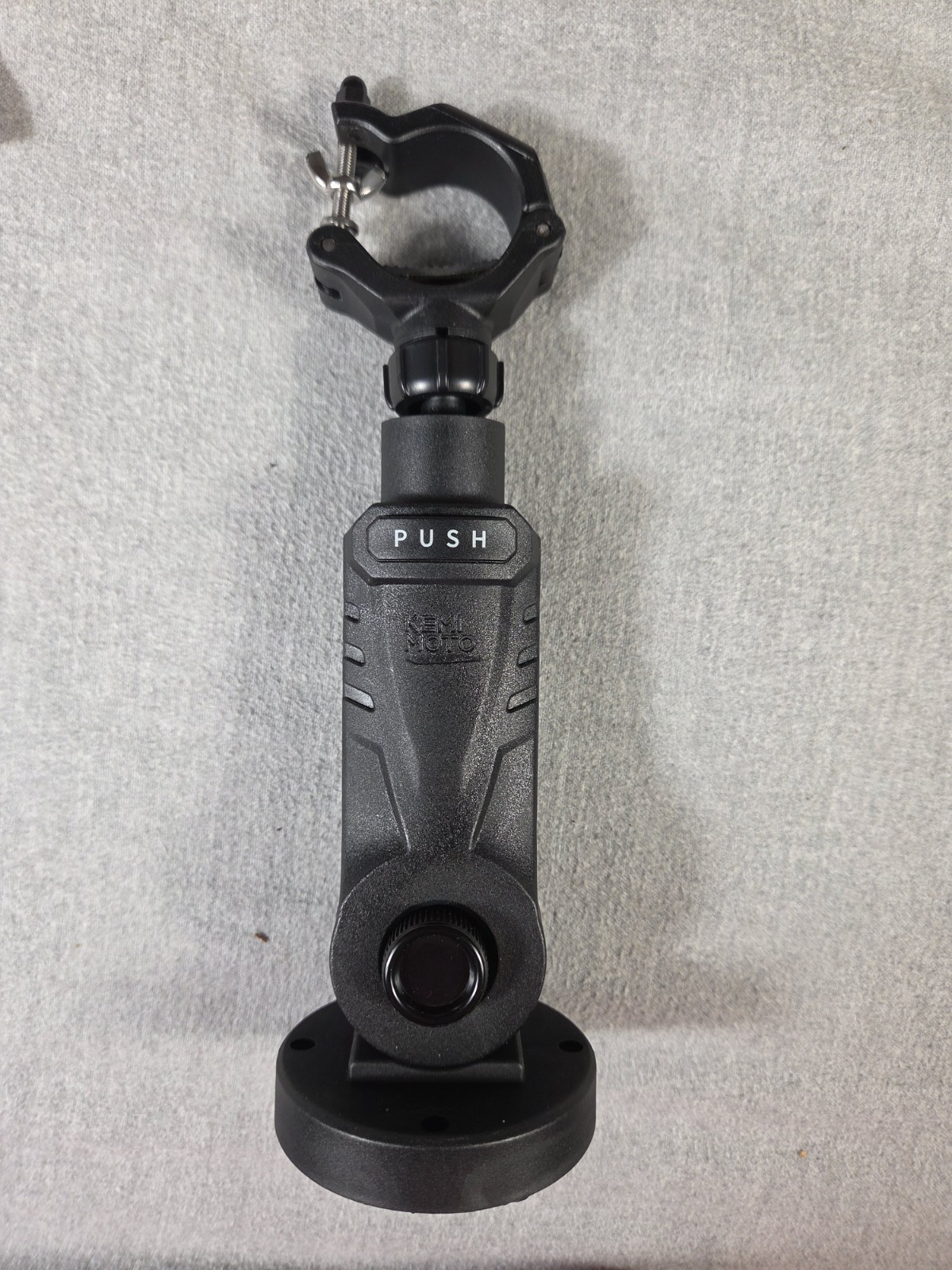KEMIMOTO Trolling Motor Stabilizer, Adjustable Mount Black