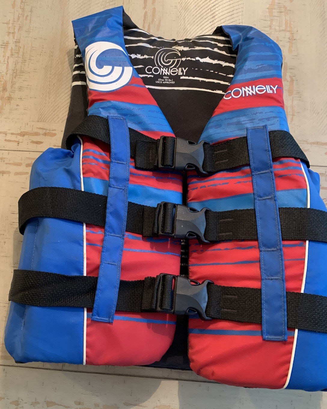 Connelly Teen ( Over 90 Lbs) Life Jacket USCG Approved Adult XS 28-32 Inches