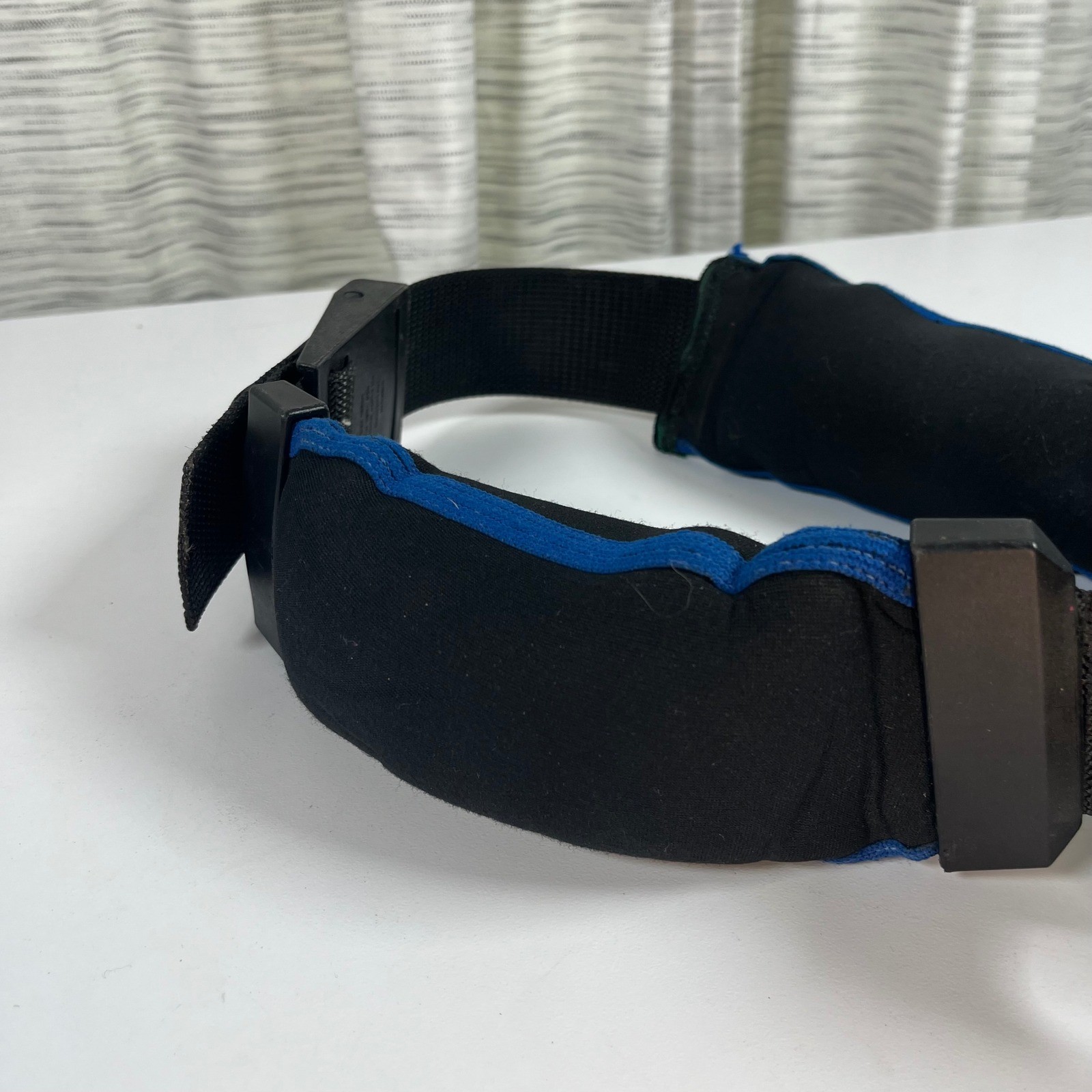 Seasoft Scuba Diving Weight Belt Black Blue Size 8 Padded Pockets 9lbs 2oz