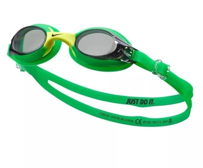 NIKE Lil’ Swoosh Kids’ Swim Goggles Super-Soft Watertight Seal NESSD138-388
