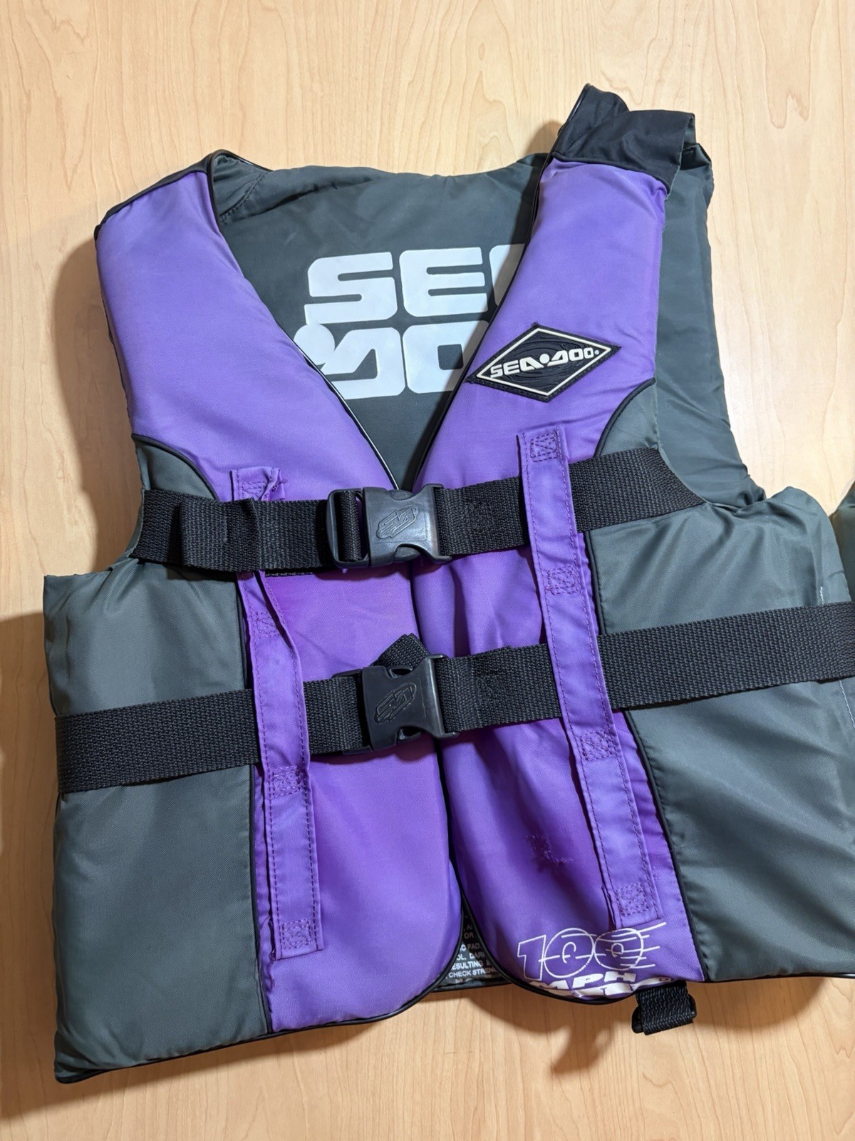 (2) Sea-Doo Flotation Type III PFD Life Jacket Adult Large & XL Made USA 100mph