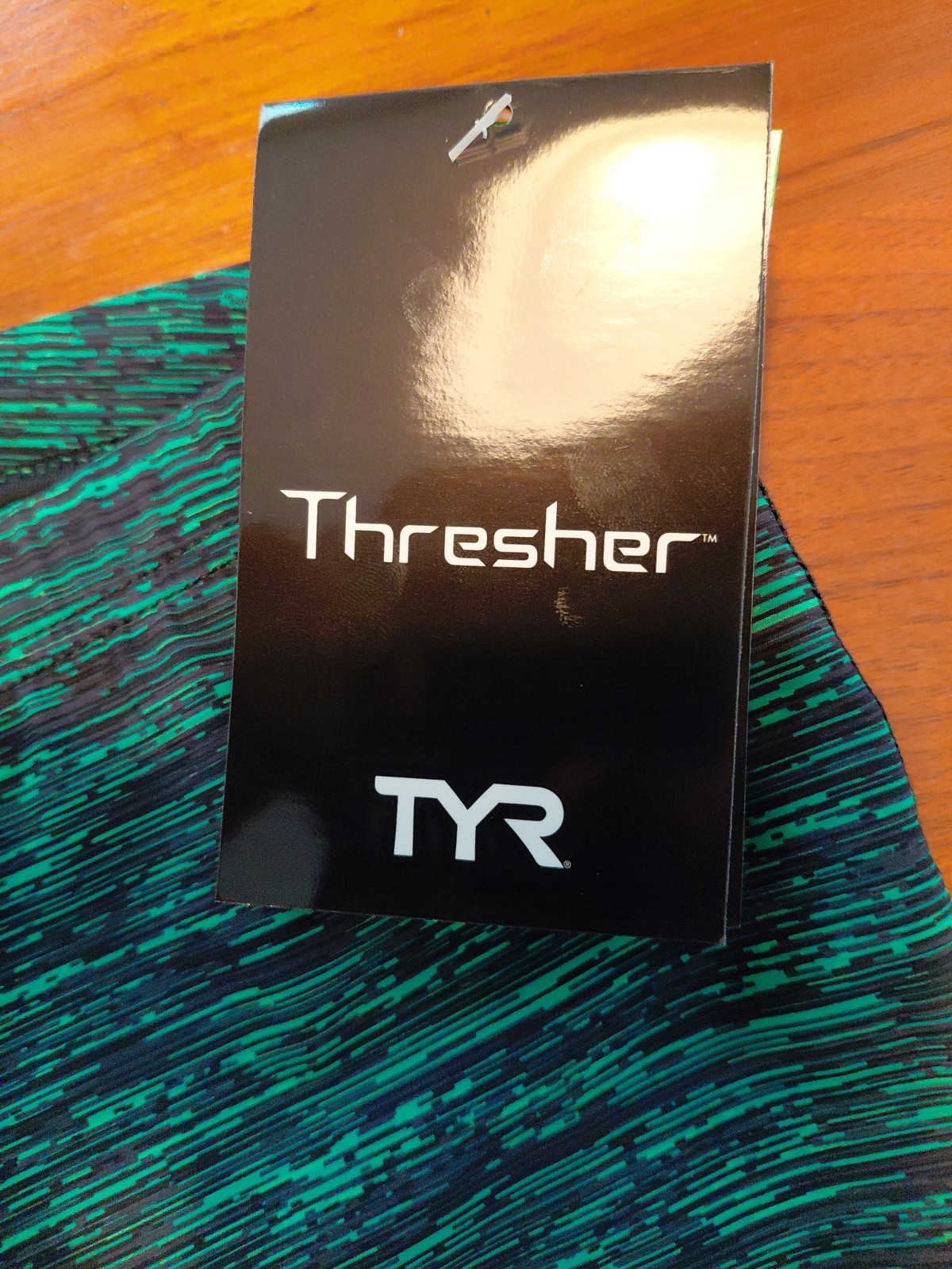 TYR Mens Thresher Baja Jammer Green FINA Approved Size 36