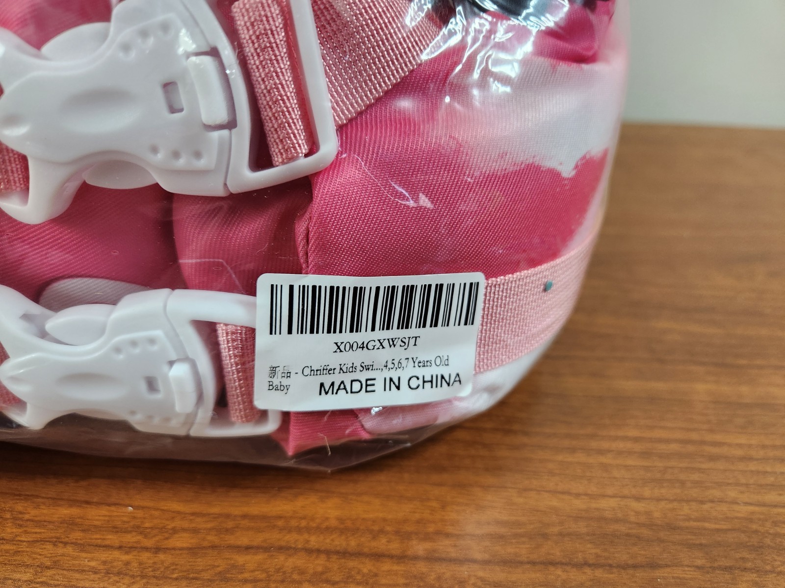 Chriffer Kids 4,5,6,7 Years Swim Life Jacket Pink Unicorn Vest New Sealed