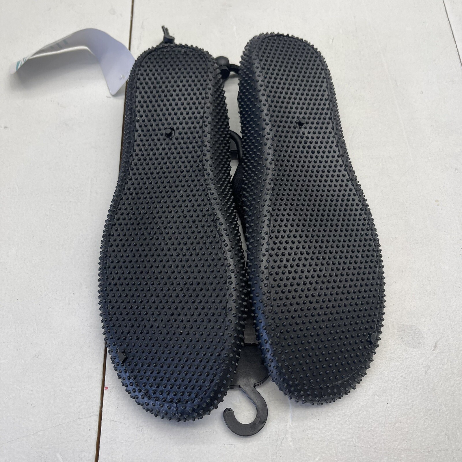 Pacific Dreams Black & Gray Unisex Adults Water Shoes Size 10