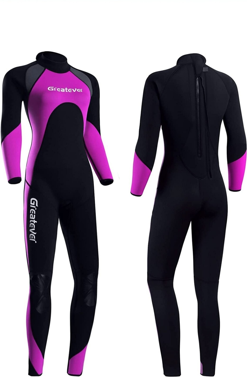 Greatever Scuba Wetsuit Womens Medium 117-132lbs New Read
