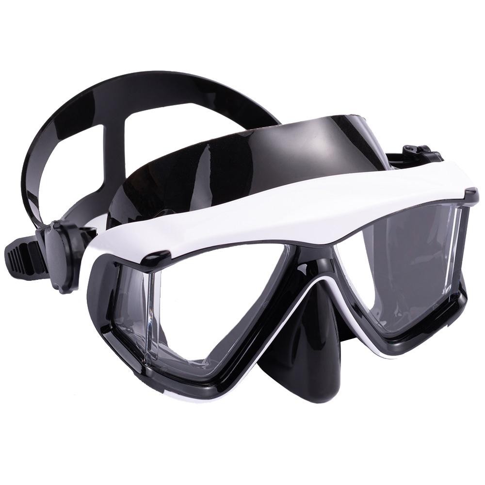 Optical Myopia Snorkel Diving Mask Swim Goggles Panoramic Wide View -1.0~-6.0