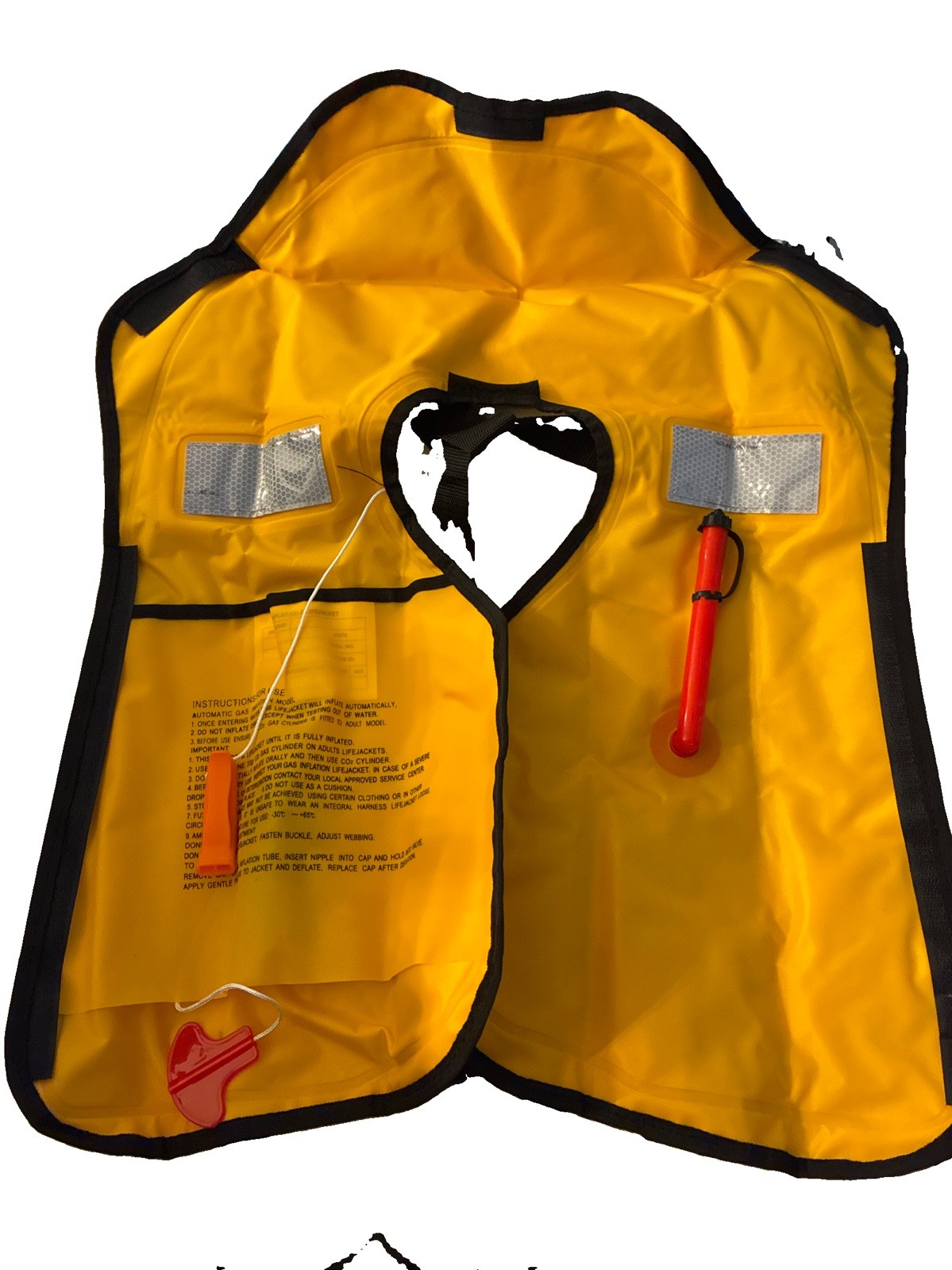 Automatic Inflatable Life Vest Adult Jacket with Reflective Sheet PFD 150N USA