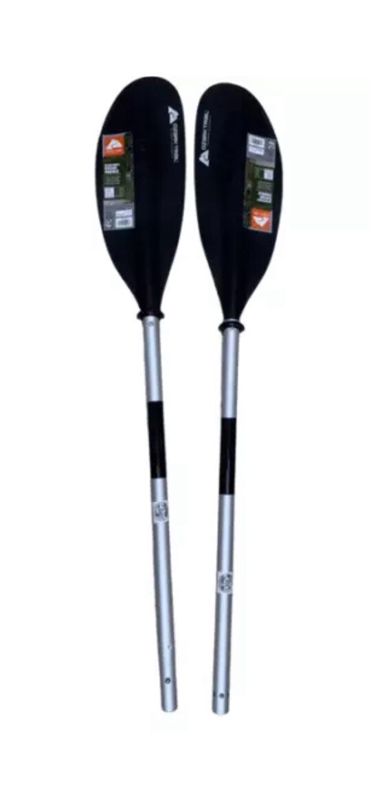 Ozark Trail Basic Black Aluminum Kayak Paddle, 87 inch