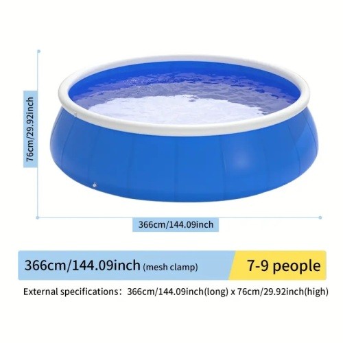 Extra Large Inflatable Swimming Pool for Kids and Adults,Thickened Adult Pool